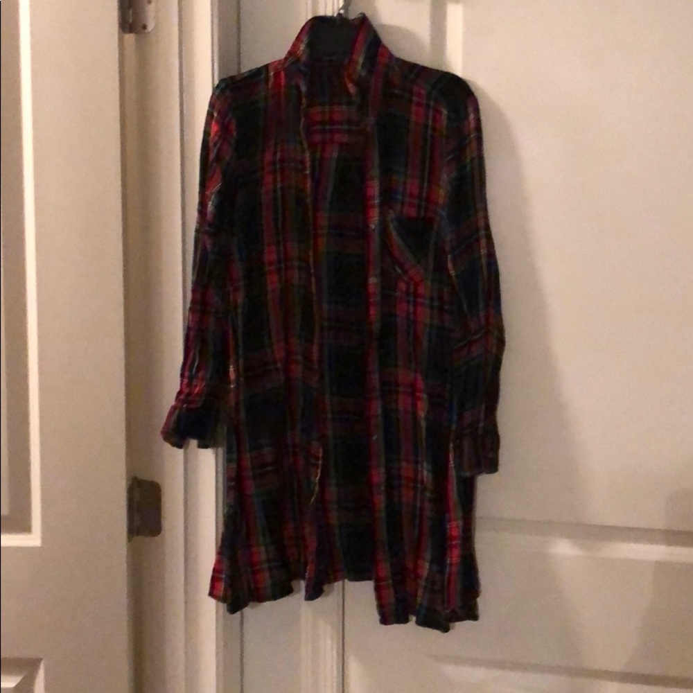 Flannel dress